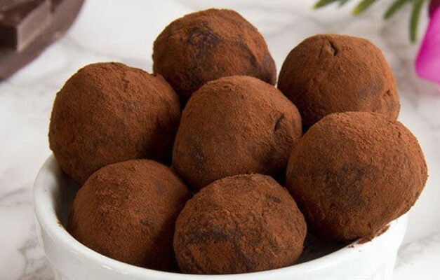 Truffes au Chocolat et Crème de Marrons