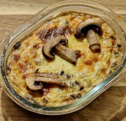 Clafoutis aux Champignons de Paris