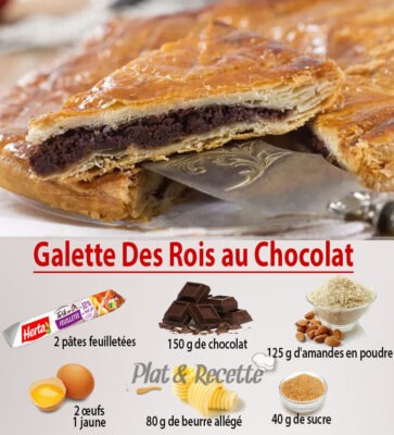 galette des rois au chocolat