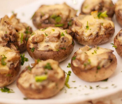 champignons farcis