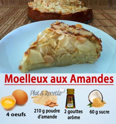 moelleux aux amandes