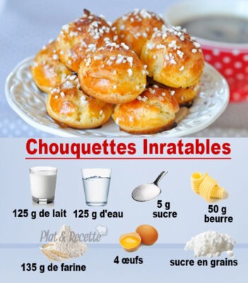 chouquettes inratables