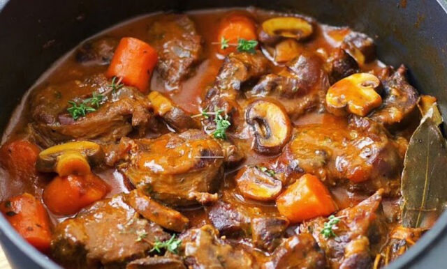 Recette de Boeuf Bourguignon