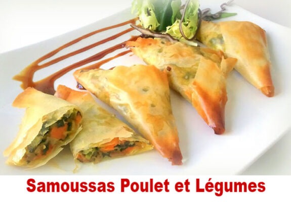 Samoussas Poulet et Légumes