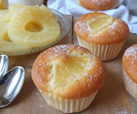 Muffins Moelleux Rhum Ananas