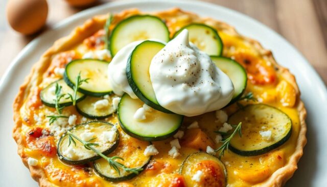 Quiche aux Courgettes : Légère et Saine