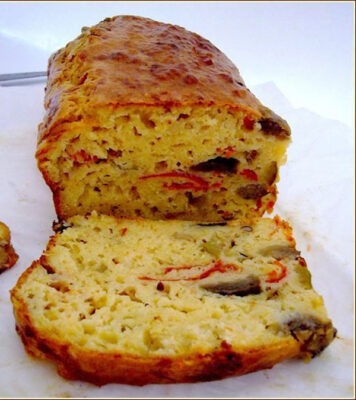 Cake à la ratatouille