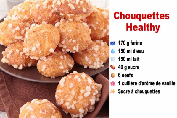 Chouquettes healthy