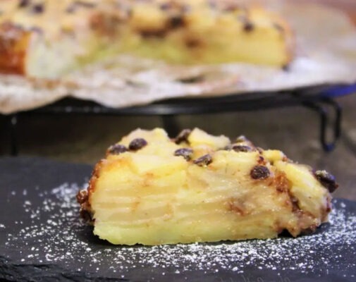 Gâteau Invisible Poires Pépites de Chocolat
