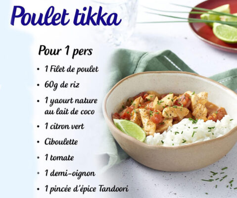 Poulet Tikka