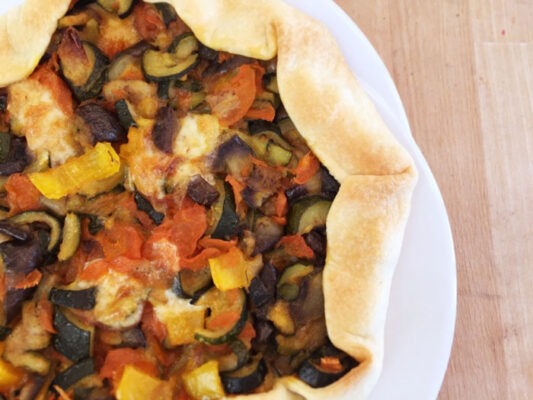 Tarte Salée aux Légumes et à la Ricotta