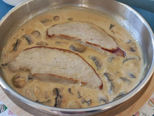 Escalopes de Veau à la Crème