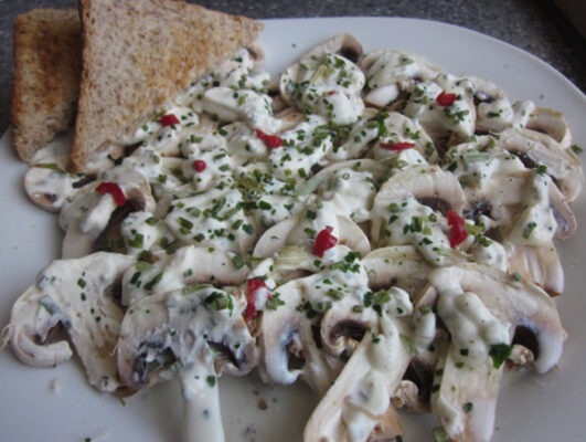 Carpaccio de Champignons