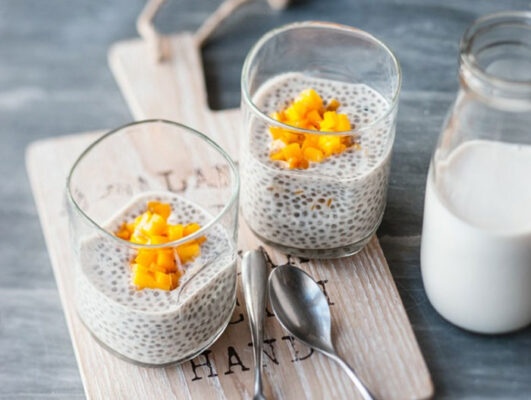 Pudding au Chia Sans Sucre