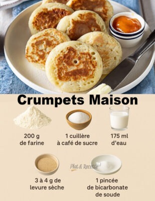 crumpets maison