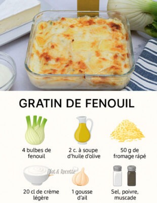 gratin de fenouil