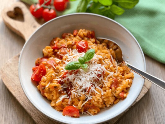 Riz aux Tomates Crémeux