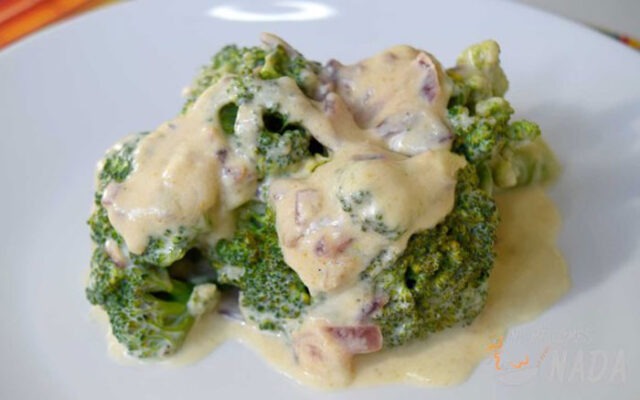 Brocoli Crème au Parmesan et Curry