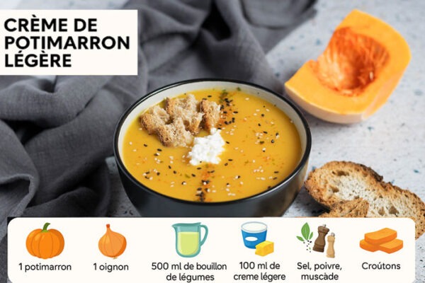 Crème de Potimarron Légère