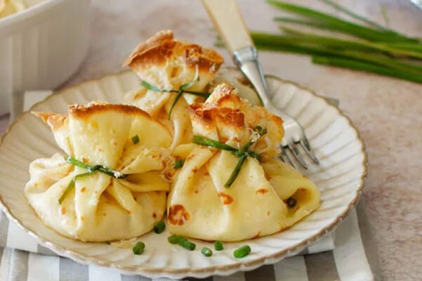 Aumônières au Saumon Aumônières au Saumon