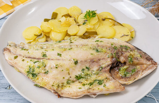 Daurade au Four aux Pommes de Terre & Citron