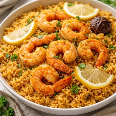Kabsa aux Crevettes
