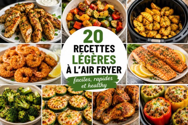 20 recettes légères à l’Air Fryer 20 recettes légères à l’Air Fryer