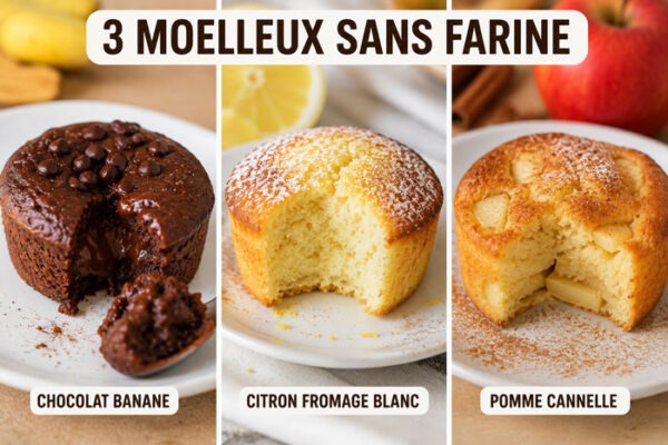 3 Moelleux Sans Farine 3 Moelleux Sans Farine