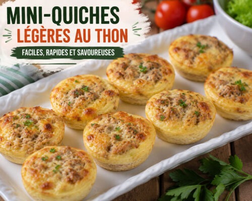 Mini-Quiches Légères au Thon Mini-Quiches Légères au Thon