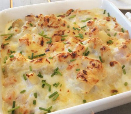 Gratin Léger de Chou-Fleur au Thon gratin léger de chou-fleur au thon